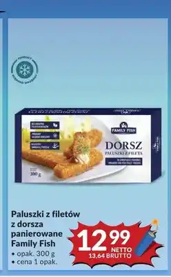 Makro Paluszki z filetów z dorsza panierowane Family Fish oferta