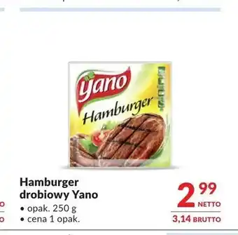 Makro Hamburger drobiowy Yano oferta