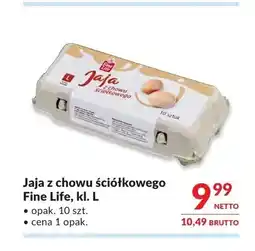 Makro Jaja z chowu ściółkowego Fine Life 10-pak kl. L oferta