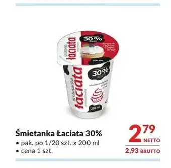 Makro Śmietanka Łaciata 30% oferta