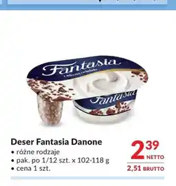 Makro Deser Fantasia Danone oferta