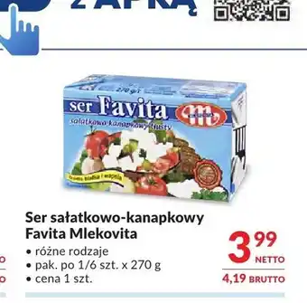 Makro Ser sałatkowo-kanapkowy Favita Mlekovita oferta