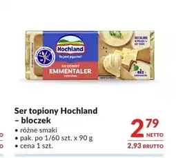 Makro Ser topiony Emmentaler Hochland bloczek oferta