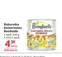 Makro Kukurydza konserwowa Złocista Bonduelle oferta