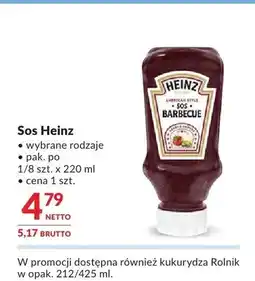 Makro Sos barbecue Heinz oferta