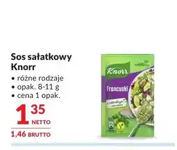 Makro Sos sałatkowy Knorr oferta