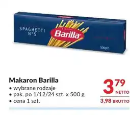 Makro Makaron Barilla oferta