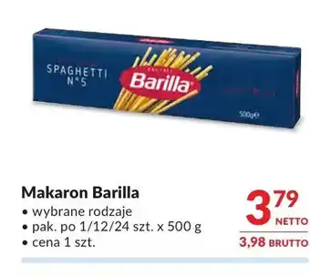 Makro Makaron Barilla oferta