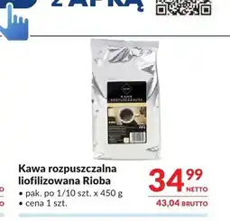 Makro Kawa rozpuszczalna liofilizowana Rioba oferta