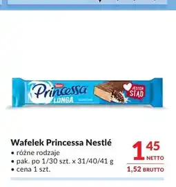 Makro Wafelek Princessa Longa Nestlé oferta