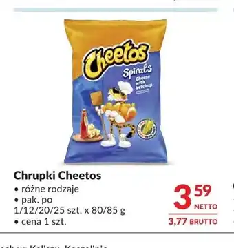 Makro Chrupki Cheetos oferta