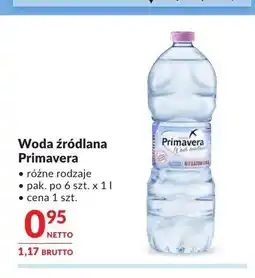 Makro Woda źródlana Primavera oferta