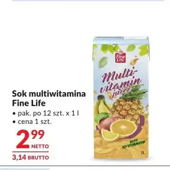 Sok multiwitamina Fine Life