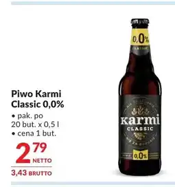 Makro Piwo bezalkoholowe Karmi Classic oferta