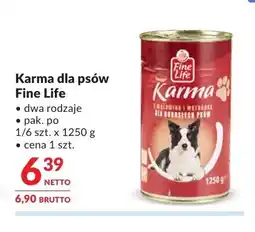 Makro Karma dla psów Fine Life oferta