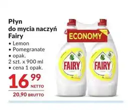 Makro Płyn do mycia naczyń Fairy Lemon oferta