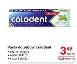 Makro Pasta do zębów Colodent Super Świeżość oferta