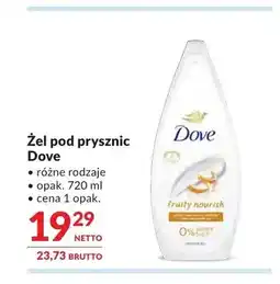 Makro Żel pod prysznic Dove Fruity Nourish oferta