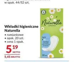 Makro Wkładki higieniczne Naturella Camomile oferta