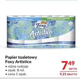 Makro Papier toaletowy Foxy Artistico 8-pak oferta
