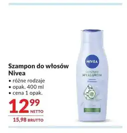 Makro Szampon do włosów Nivea Moisture Hyaluron oferta