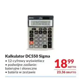 Makro Kalkulator DC550 Sigma oferta