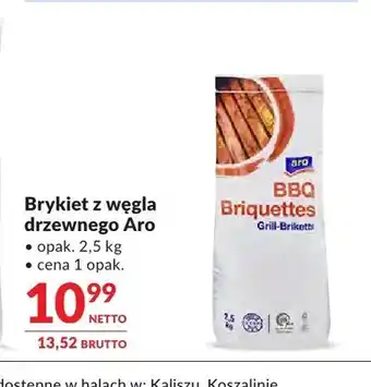 Makro Brykiet z węgla drzewnego Aro oferta
