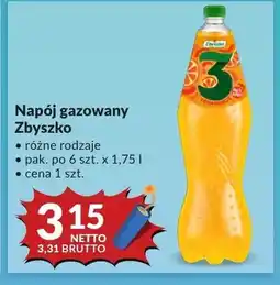 Makro Napój gazowany Pomarańcza Zbyszko 3 oferta