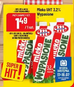 Polomarket Mleko UHT 3,2% Wypasione Mlekovita oferta