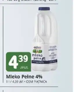 Marketvita Mleko Pełne 4% Piątnica oferta