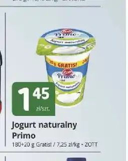 Marketvita Jogurt naturalny Primo Zott oferta