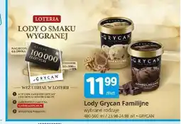 Marketvita Lody Grycan Familijne Czekoladowe oferta
