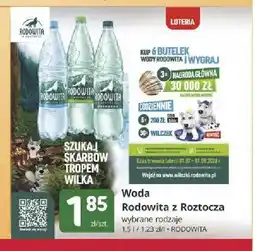 Marketvita Woda mineralna Rodowita z Roztocza gazowana oferta