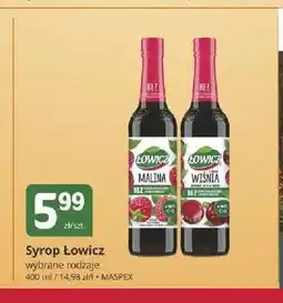 Marketvita Syrop Łowicz o smaku wiśniowym oferta