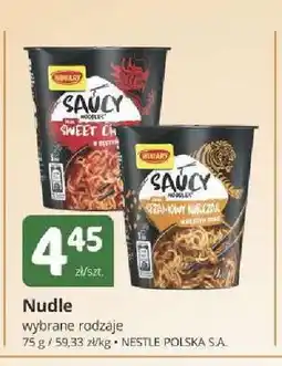 Marketvita Nudle Winiary Saucy Noodles Sweet Chili oferta