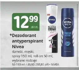 Marketvita Dezodorant antyperspirant w sprayu Nivea Black & White Invisible oferta