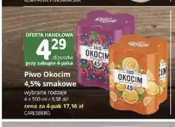 Marketvita Piwo Okocim 4,5% smakowe 4-pak oferta