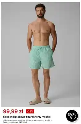 Spodenki plażowe boardshorty męskie