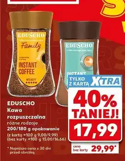 Kaufland Kawa rozpuszczalna Eduscho Intense oferta