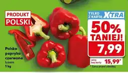 Kaufland Papryka czerwona polska oferta