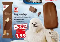 Kaufland Lody na patyku K-Classic waniliowo-czekoladowe oferta