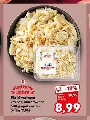 Kaufland Flaki wołowe krojone blanszowane Stąd Takie Dobre! oferta