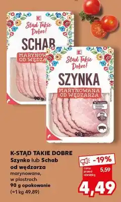 Kaufland Szynka od wędzarza marynowana K-Stąd Takie Dobre oferta