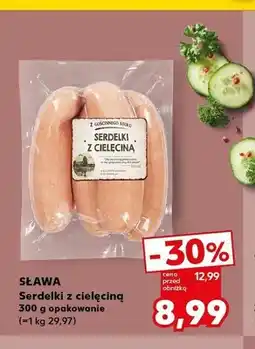 Kaufland Serdelki z cielęciną Sława oferta