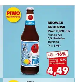 Kaufland Piwo Browar Grodzisk Mango Ale oferta