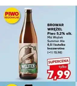 Kaufland Piwo Wrężel Miś Wojtek Summer Ale oferta