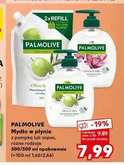 Kaufland Mydło w płynie Palmolive Naturals Olive & Nourishing Milk zapas oferta
