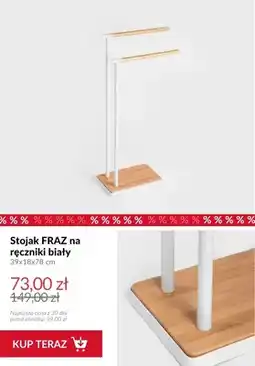 Homla Stojak na ręczniki FRAZ biały oferta