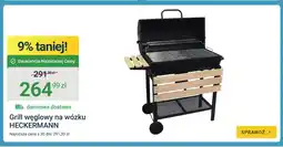 ERLI Grill węglowy na wózku Heckermann oferta