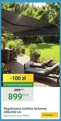 ERLI Markiza tarasowa regulowana oferta